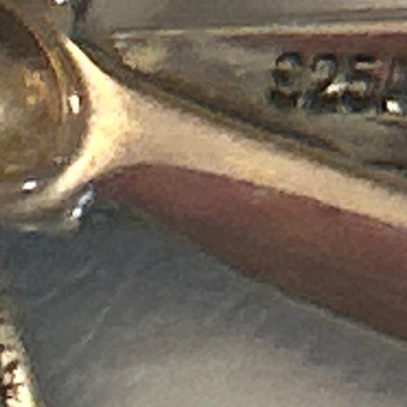 Sterling Silver and Marcasite Cross Pendant - Picture 3 of 3